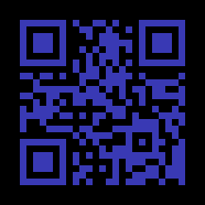 色を反転させたQRコード
